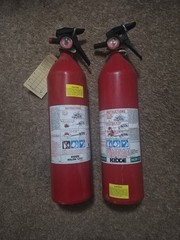 Kiddie Fire Extinguishers- 9&5Lb HALON 1211 Halon Fire Ext (No Air Pressure)