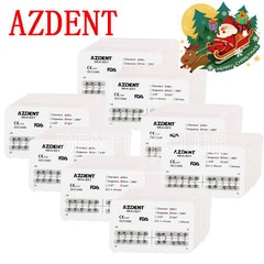 10Pack AZDENT Dental Orthodontic Metal Brackets Braces Roth.022 Hook 3 4 5 FDA