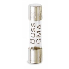 Glass Fuse, 2A, 100A at 250V AC, 10kA at 125V AC, 5 PK GMA-2-R GMA-2-R