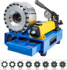 Hydraulic Hose Crimper Pipe Clamping Machine With 8 Sets Dies 10mm-30mm 5600KN