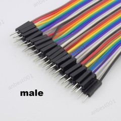 10/20/30cm Male to Male Female to Female 40Pin Jumper Wire Jumper Cable 40p