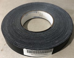 AbilityOne Skilcraft Waterproof Tape 100 MPH Black 3 Core x 1-In x 60 yards