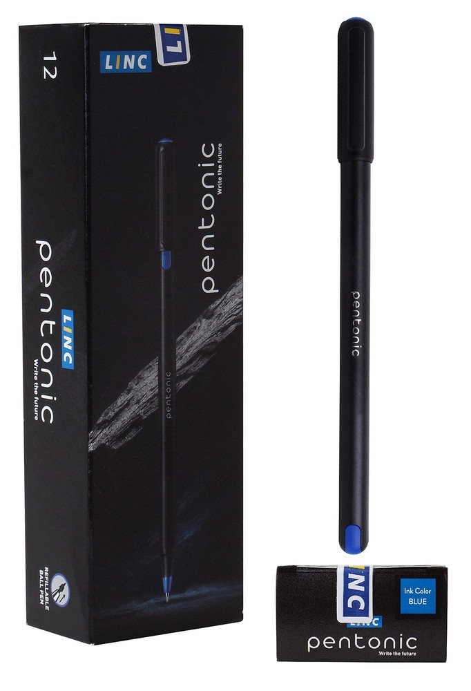 Pentonic Premium Ball Point Pen – 0.7mm 12 pens (BLUE)