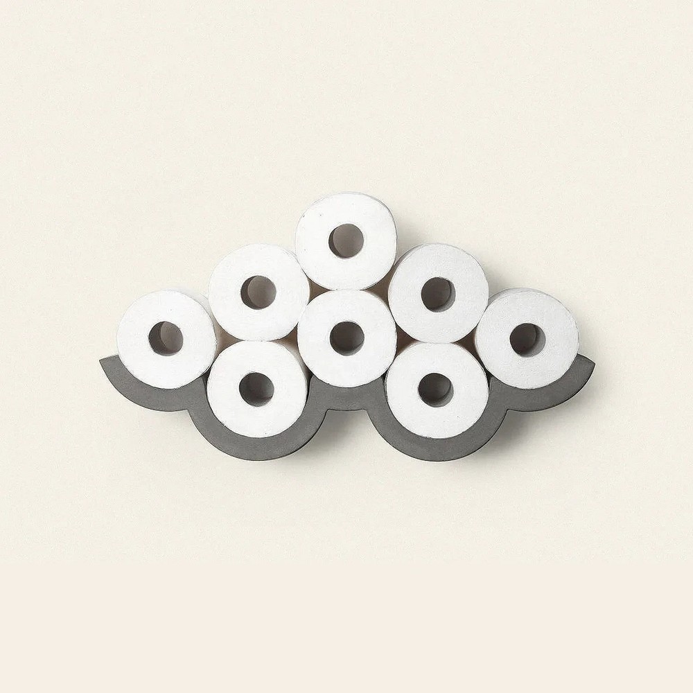 Cloudy Day Toilet Paper Storage, Standard
