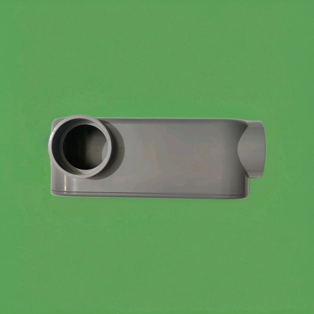 2 Inch Rigid PVC Conduit Body Type LR, Slip X Slip PVC Conduit Bodies LR Type wi
