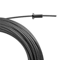 T316 Black Stainless Steel Protector Sleeve for 1/8″ & 3/16“ Cable Railing