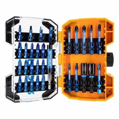 Spyder 19030 30-Piece Impact Driver Bit Kit Mach-Blue Impact Rated