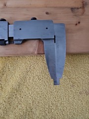 Vintage STALEX 26″ Heavy-Duty Vernier Caliper In Wooden Tray Made In Sweden