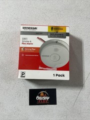 Universal Security Instruments Hardwired Smoke & Fire Alarm w/ Battery Backup