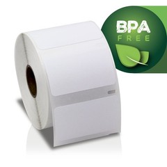 OfficeSmartLabels 2-1/4 x 1-1/4 inch, 2 2 Rolls – 1000 Labels Per Roll, White