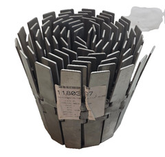 Flexon SSE 881 M-K 750P Flat Top Stainless Steel Chain 7-1/2″ x 10ft, 1.5″ Pitch