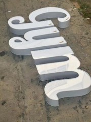 8cm/10cm Steel Plastic Coil for Channel Letter for Advertising Outdoor Sign Word
