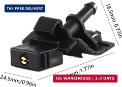 2PCS Adjustable Front Windshield Washer Nozzles Kit – Compatible with Toyota Hig