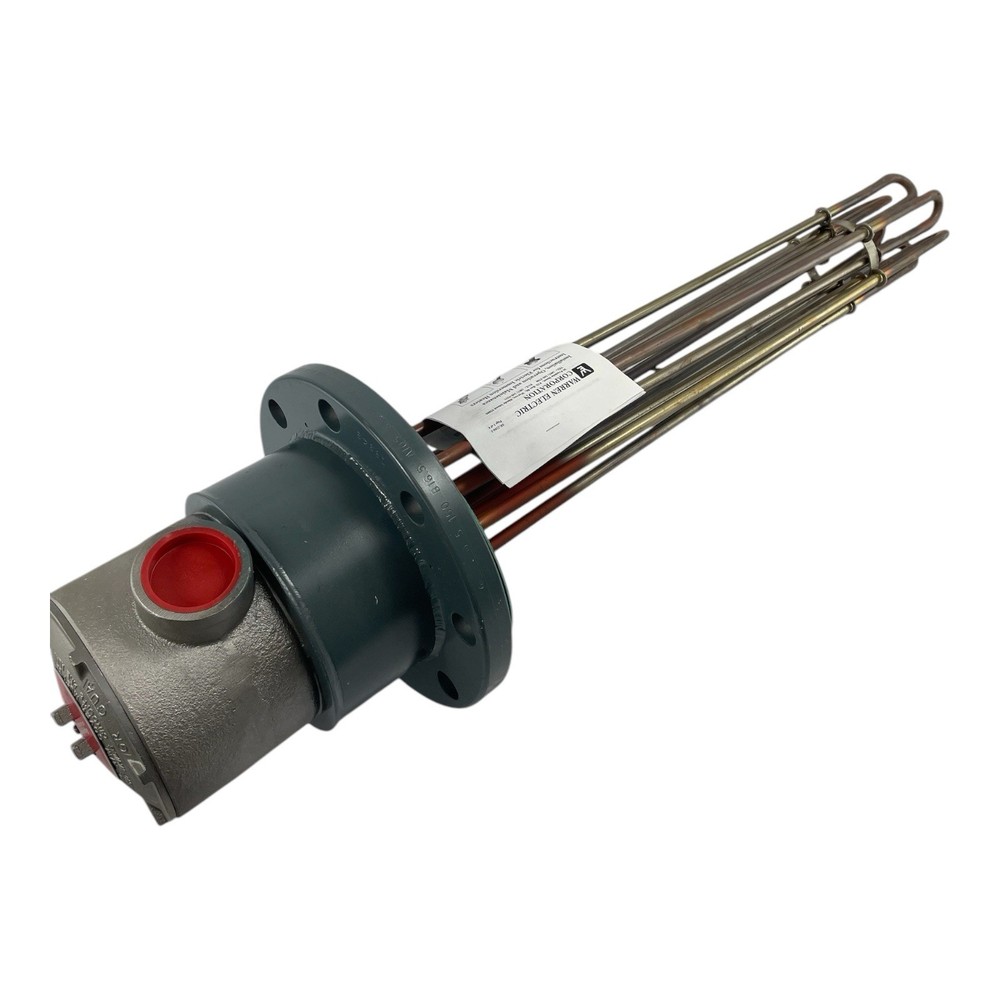 WARREN ELECTRIC CORP. IMMERSION HEATER 24000 Watts 24KW 480 Volts 3 Phase
