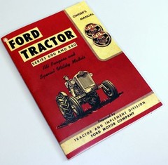 Ford 600 800 Series Tractor Owners Operators Manual Book Maintenance 620 630 640