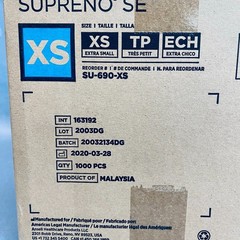 Ansell Microflex Nitrile Gloves XS Supreno SE Powder Free 10 Boxes of 100