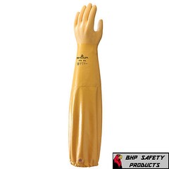 ATLAS 772 CHEMICAL RESISTANT GLOVES SHOWA MFG 26″ SIZES M, LG, XL (2 PAIR PACK)
