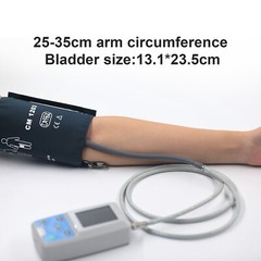 24hr Ambulatory Blood Pressure Monitor & SPO2 Holter Recorder ABPM Machine