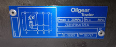 NEW OILGEAR TOWLER ZDBVP06AT2EA HYDRAULIC RELIEF VALVE 35 MPa