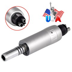 Dental Slow Low Speed Handpiece Connector Air Motor 4 Hole Inner Water Spray US