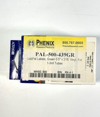 Brady PAL-500-439GR GREEN Vinyl Label 1/2” GREEN For ID/LAB PAL & BMP 21-Plus