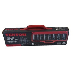 TEKTON 3/4 Inch Drive Deep 6-Point Impact Socket Set 8-Piece 1 – 1-1/2 in.