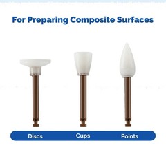 Enhance Type Dental Composite Pre-polishing Polishing Finishing DISCS 40pcs Pack