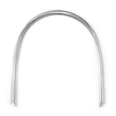 100pcs Dental Orthodontic Arch Wire Stainless Steel Rectangular Archwire Natural