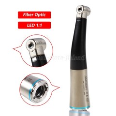 Dental 1:1 Fiber Optic Contra Angle Internal Spray / Diamond Polishing Wheels