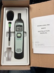 Sper Scientfic Sound Level Pen Open Box – tested/working