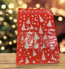 Christmas Poly Mailers 10×13 Holiday Shipping Wrapping Gift Bags 15 Count