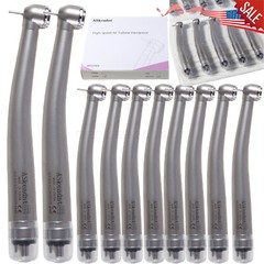 10 PCS Dental PANA MAX Style High Speed Handpiece Push Button 4 Hole Midwest