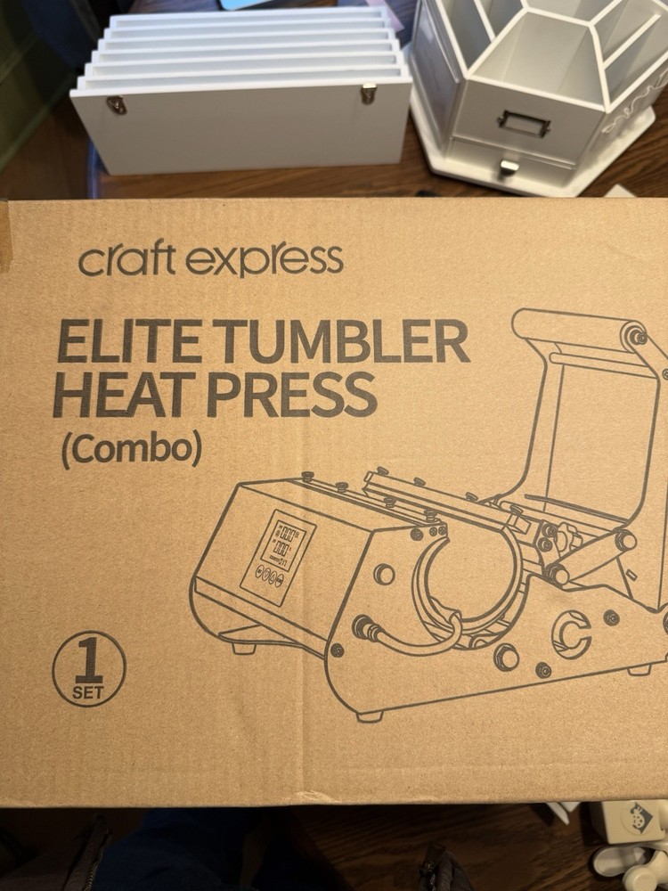 Craft Express Blue Elite Pro Max 2-in-1 Tumbler Heat Press