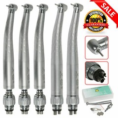 5 Packs Dental High Speed Handpiece Spray with 4 Holes Quick Coupler Swivel