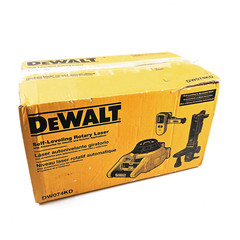 DeWALT DW074KD Self-Leveling Interior/Exterior Rotary Red Laser Level Kit