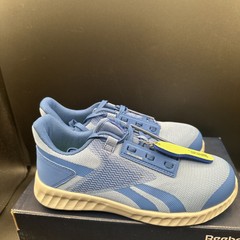 Reebok Work Safety Toe Shoe Women Blue Sublite Cushion Work Composite Toe 7.5W