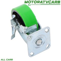ALL-CARB 5″ Casters Two Straight, Two Side Brakes Heavy Duty Capacity to 4000 lb