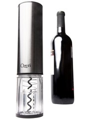 Ozeri Extravo Electric Wine Opener in Stainless Steel with Auto Silver