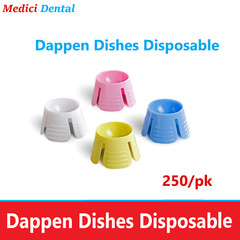 Dental Dappen Dishes Disposable for mixing amalgams, acrylics, prophy cups 250PK