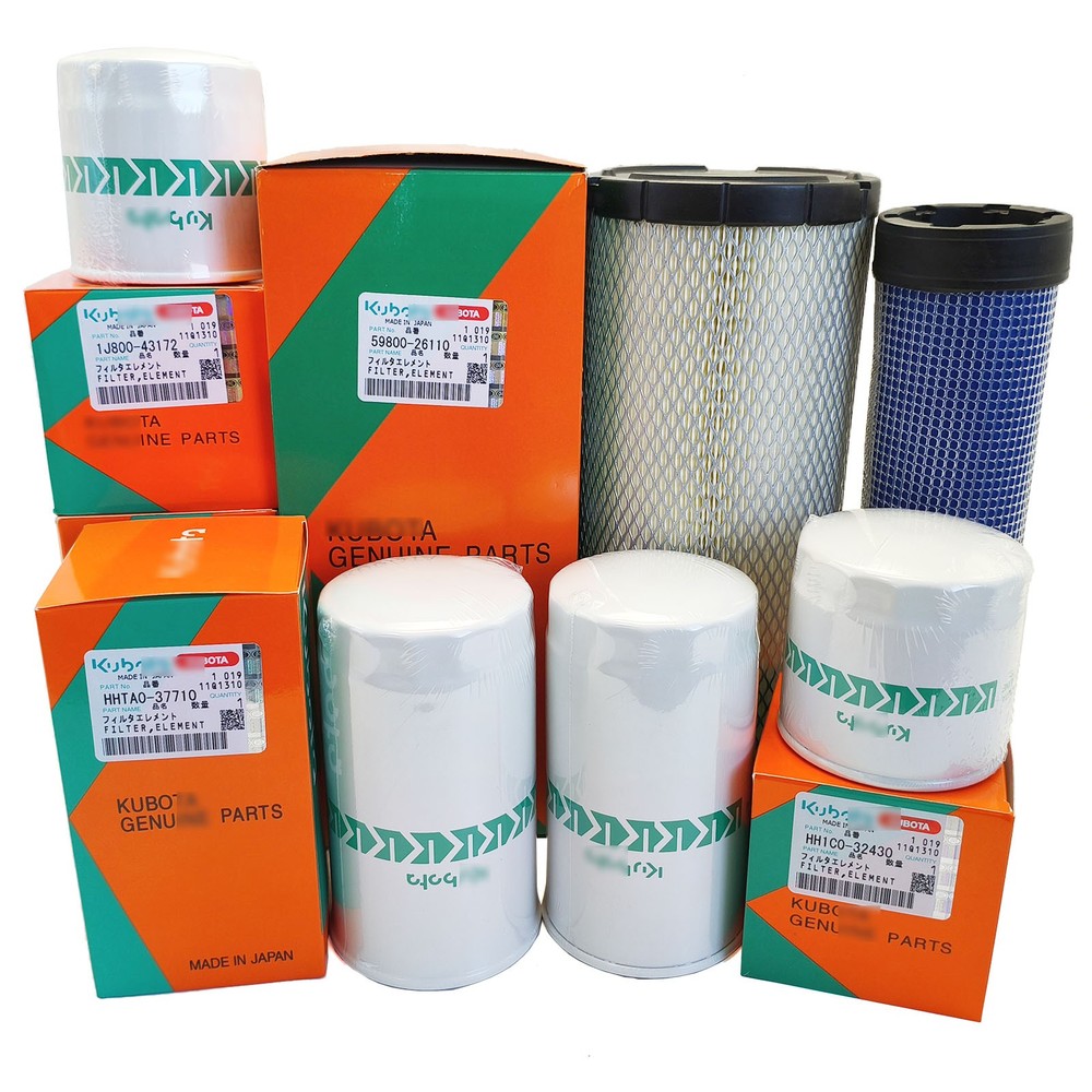 New Maintenance Filter Kit for Kubota M7060 M6060 M6060HD w/ V3307-CR-TE4 Engine