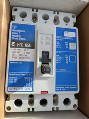 Westinghouse Ser. C Industrial Circuit Breaker HFD3100L 100 A 3 Pole NIB