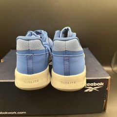 Reebok Work Safety Toe Shoe Women Blue Sublite Cushion Work Composite Toe 7.5W