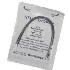 50 Packs Dental Orthodontic Super Elastic Wire Niti Round Arch Wires Ovoid Form