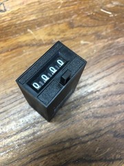 Durant Eaton 4-Y-41312-424-MEQ Electromechanical Counter 4 Digits 6VDC 3 WATTS