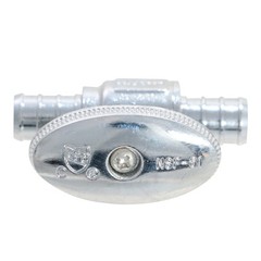 10) 1/2″ PEX X 1/2″ PEX STRAIGHT STOP VALVES 1/4 TURN FULL PORT LEAD-FREE NSF