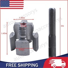 2pcs Integrated Internal & External Pipe Threading-Tool,PVC Pipe Threader Kit