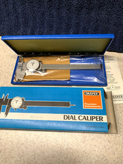 Machinist Tools: Draper Dial Caliper 600-149 (NOS)
