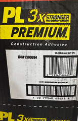 Loctite PL Premium 3X Stronger Polyurethane Construction Adhesive Tan Case of 12