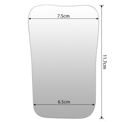 Dental Ortho Glass Photography Mirrors Double-Sided Intraoral Photo Reflector
