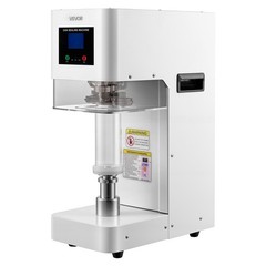VEVOR Can Sealer Machine Automatic Commercial Soda Can Sealing Coffee Shop White